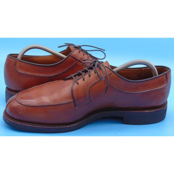 Allen Edmonds Dress Shoes Mens 9 D Stockbridge Oxford Brown Leather Classic main image 5